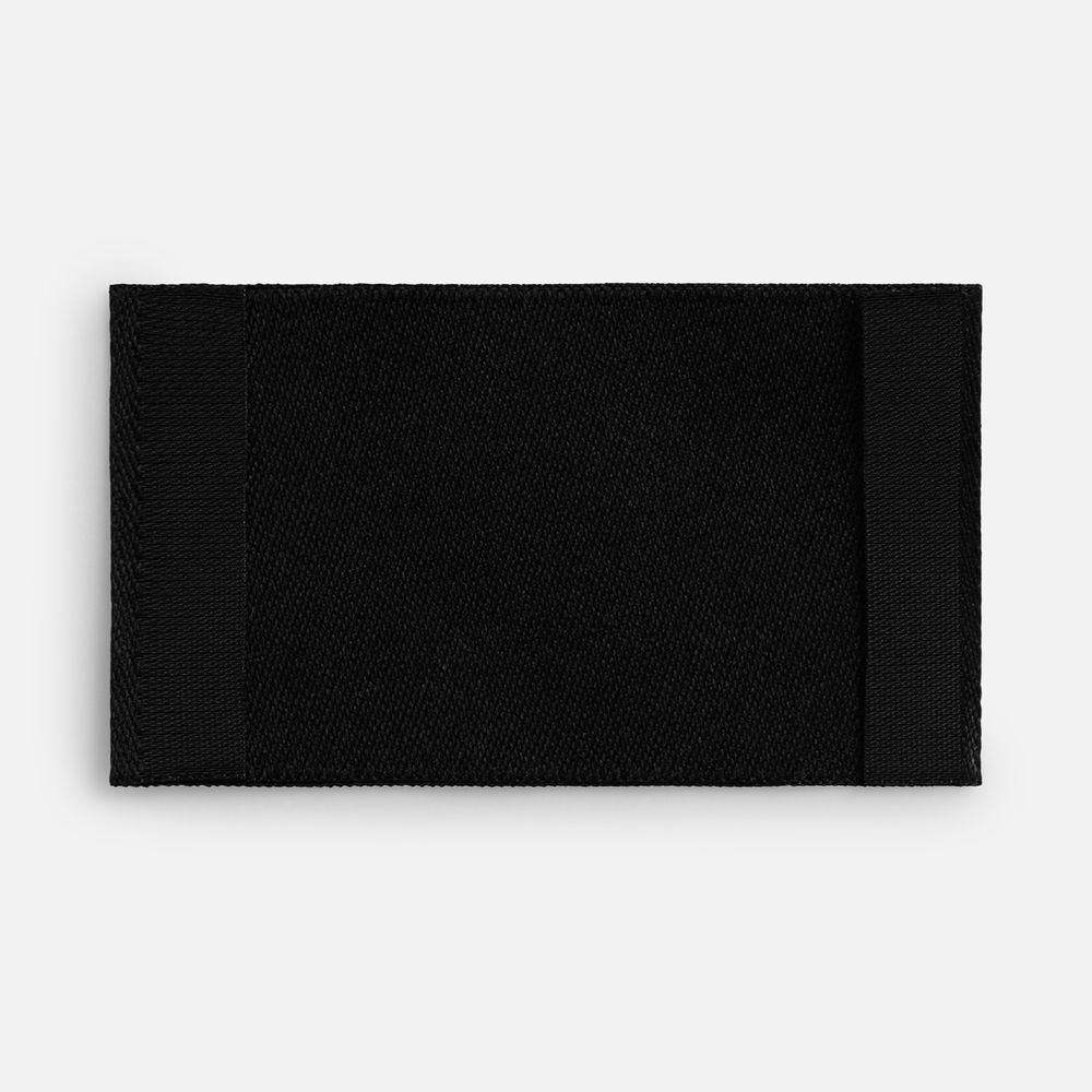 Лейбл тканевый Epsilon, M, черный — изображение 3