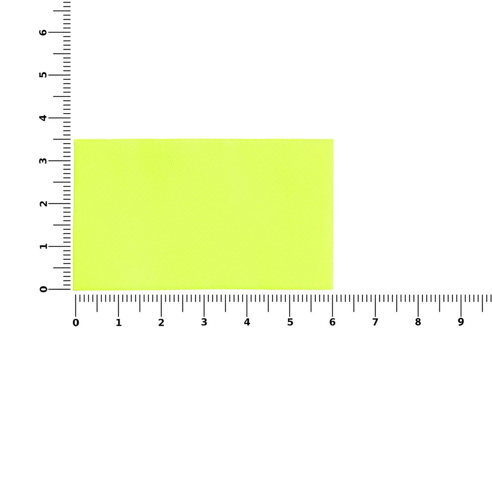 Лейбл тканевый Epsilon, M, желтый неон — изображение 4