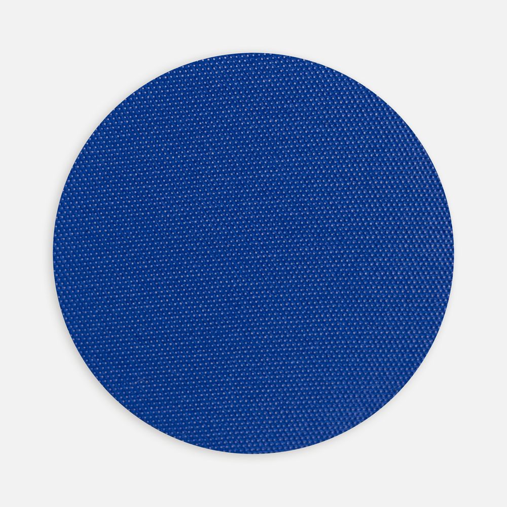 Наклейка тканевая Lunga Round, M, синяя