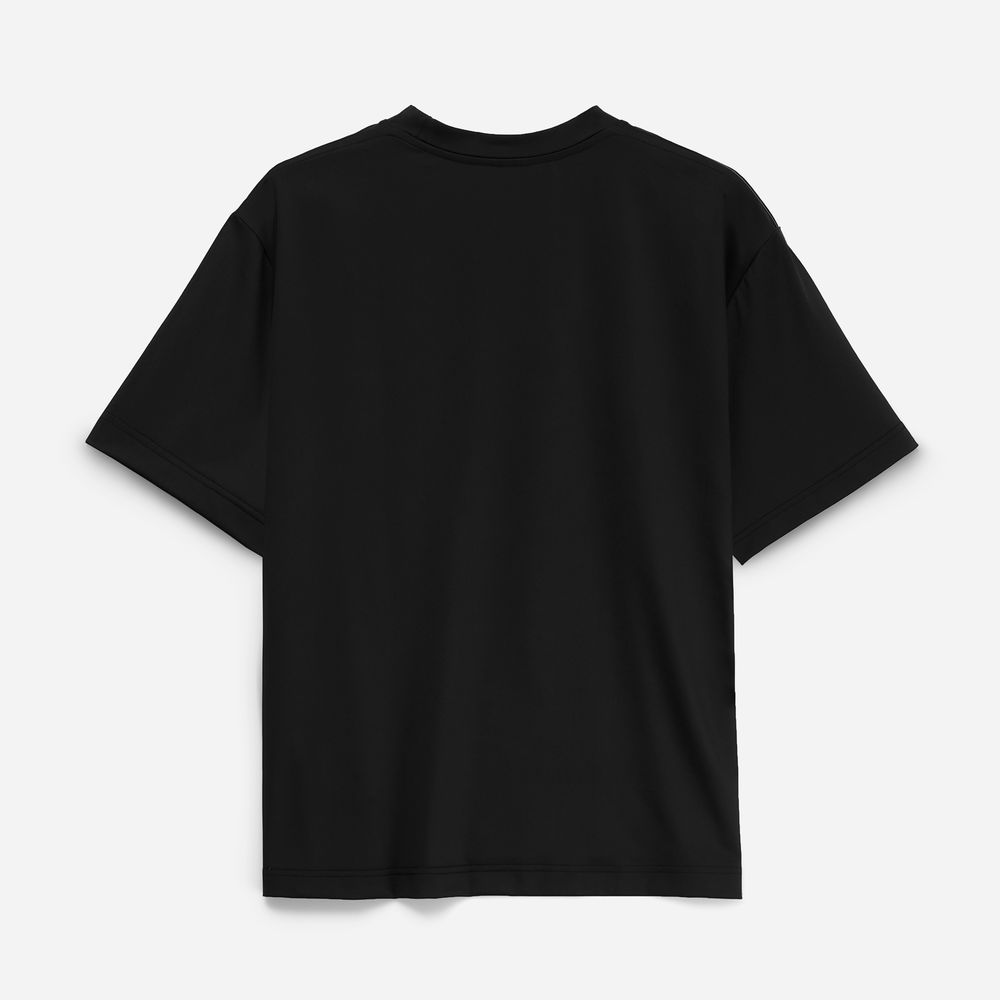 Футболка из бифлекса Morfiss, черная — изображение 4