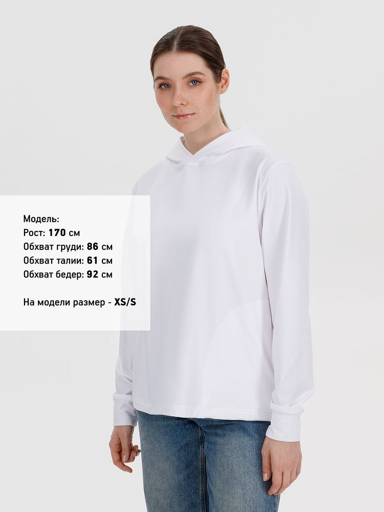 Худи унисекс Morfiss, белое — изображение 8