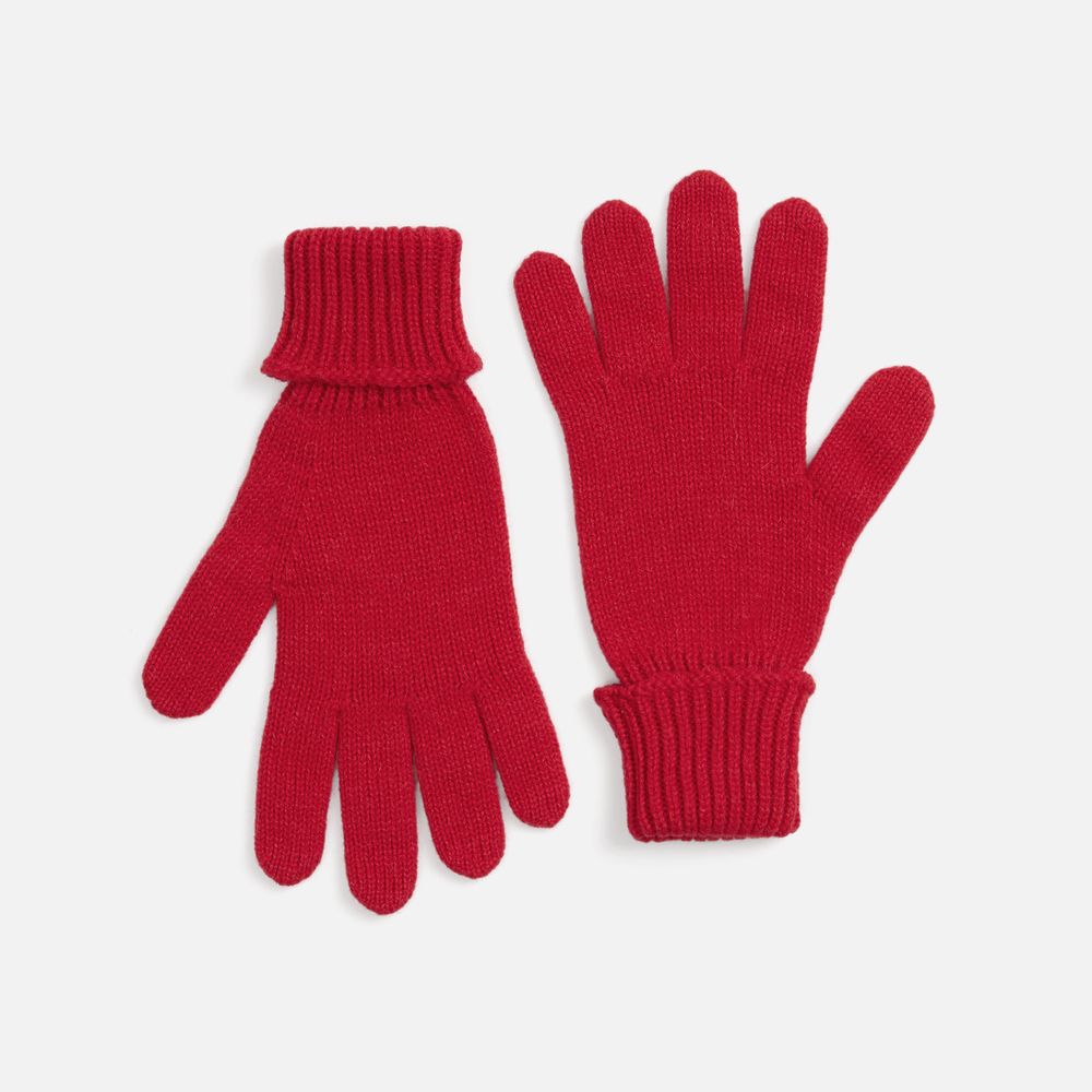 Перчатки Alpine, красные (гвоздика) — изображение 3