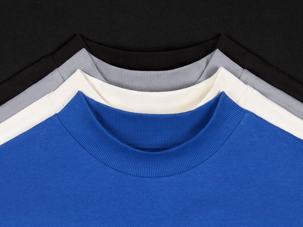 Футболка оверсайз унисекс T9, молочно-белая — изображение 12