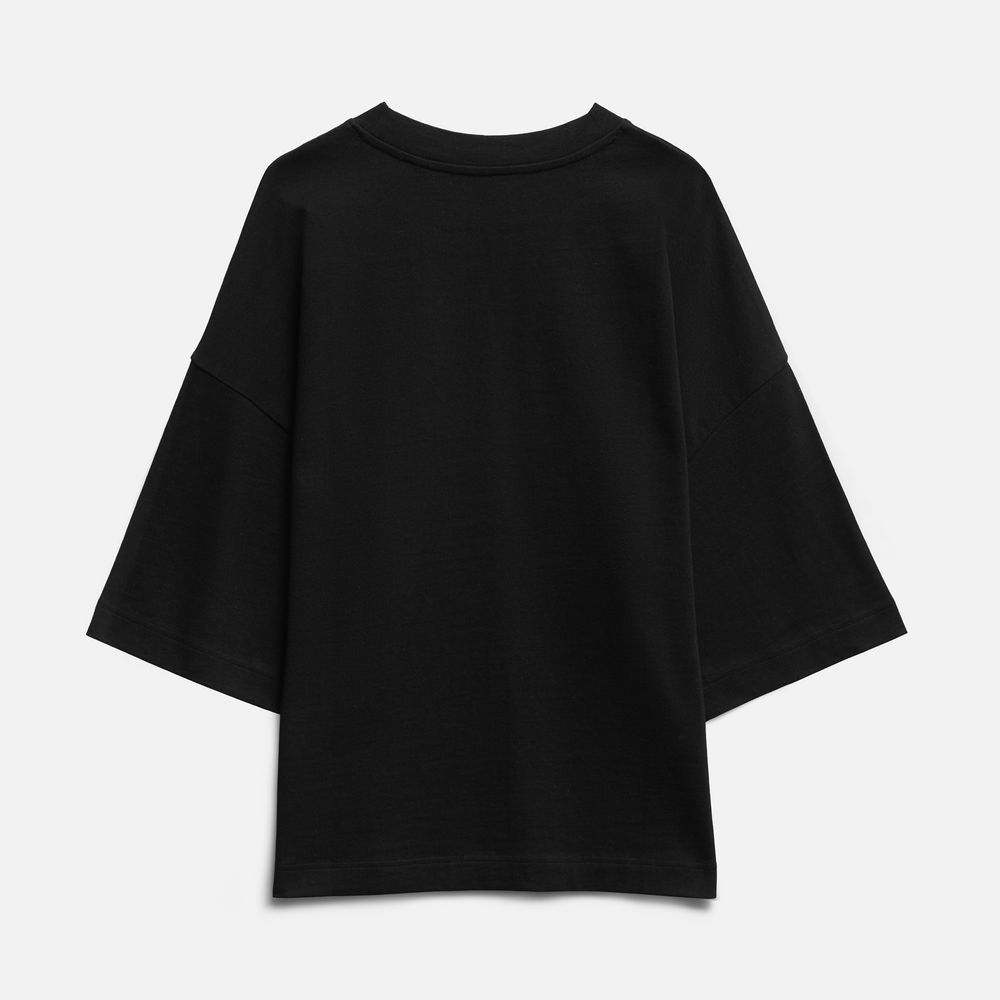 Футболка оверсайз Big Boss, черная — изображение 4