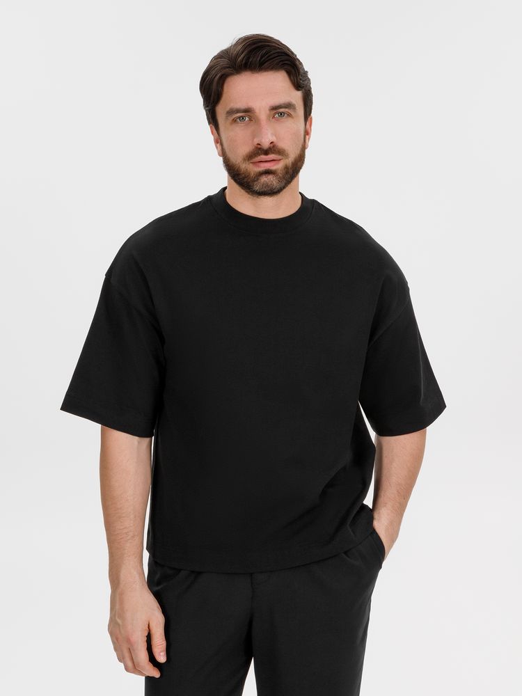 Футболка оверсайз Big Boss, черная