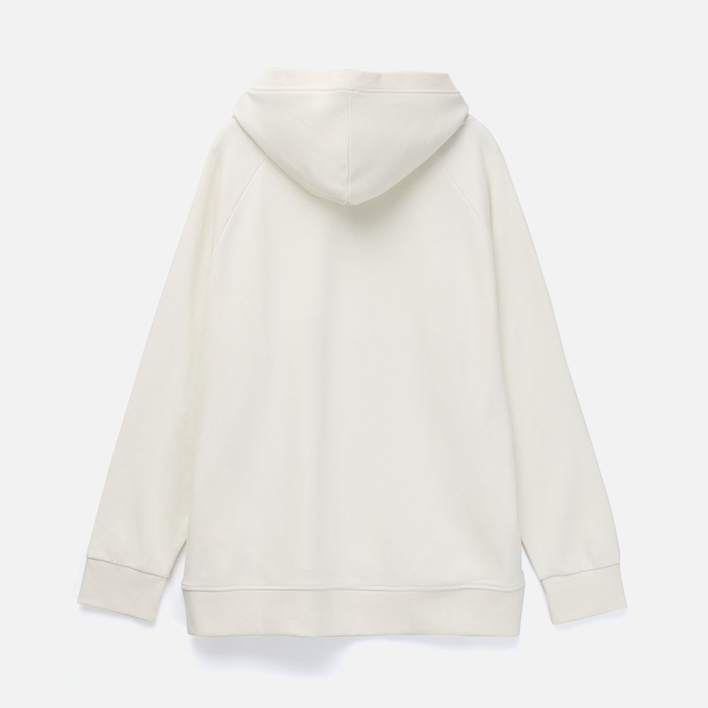 Худи унисекс H5, молочно-белое — изображение 4