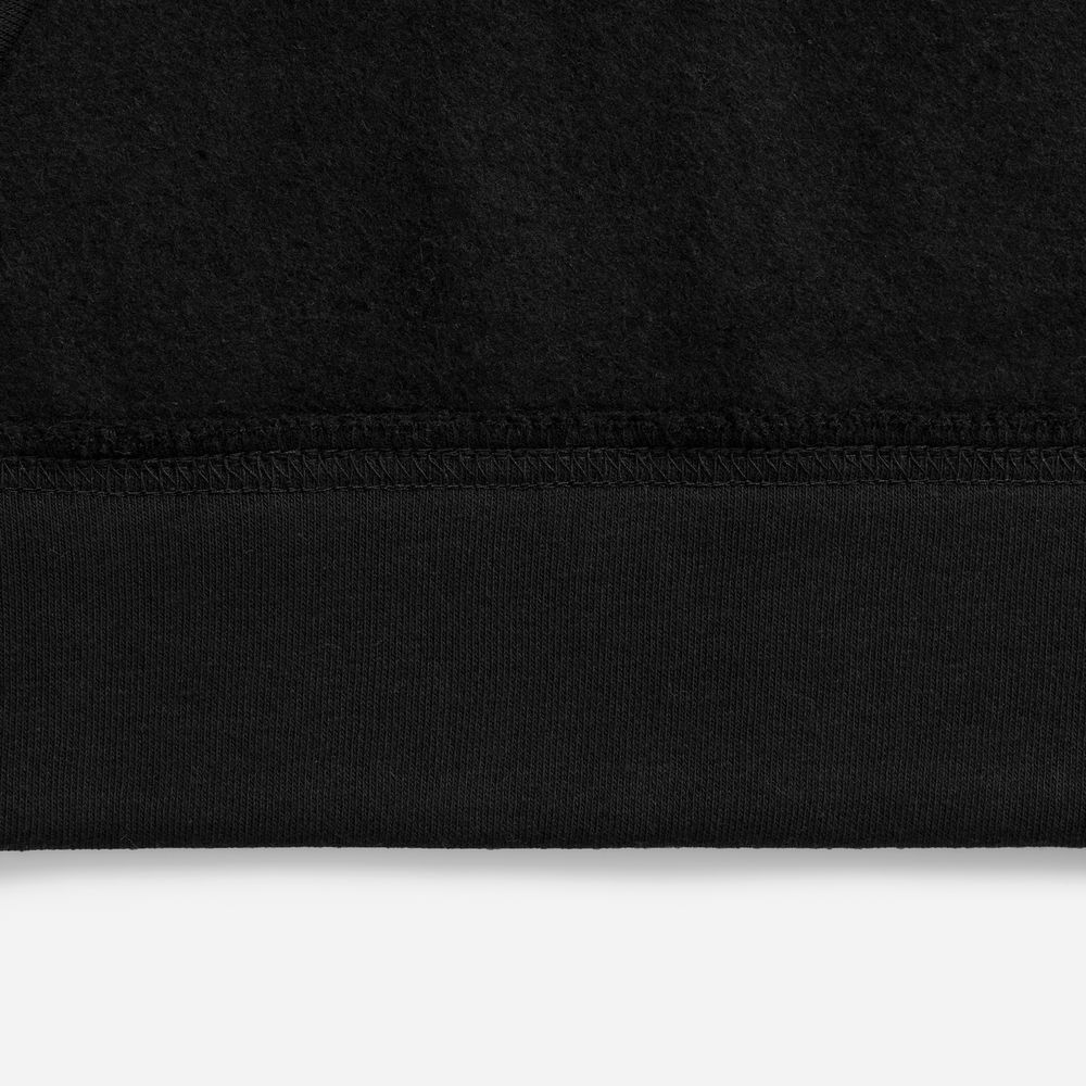 Худи оверсайз унисекс Snuggie, черное — изображение 6