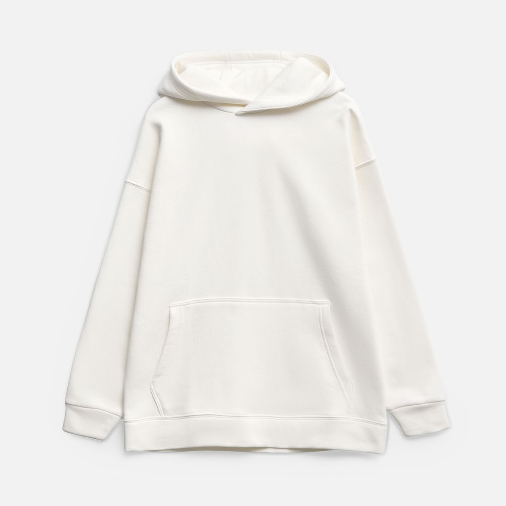 Худи оверсайз унисекс Snuggie, молочно-белое — изображение 3