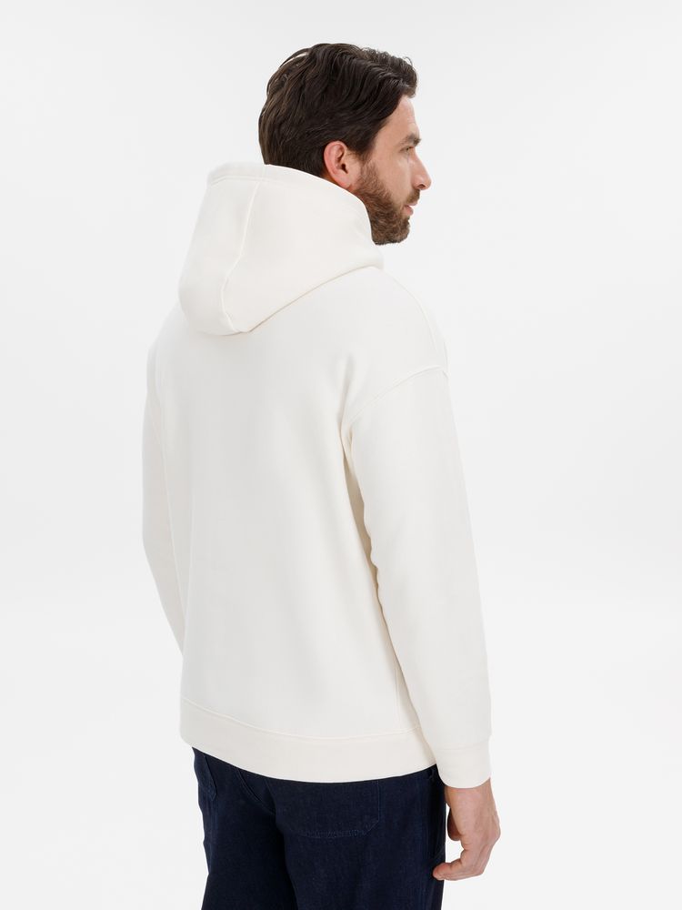 Худи оверсайз унисекс Snuggie, молочно-белое — изображение 12