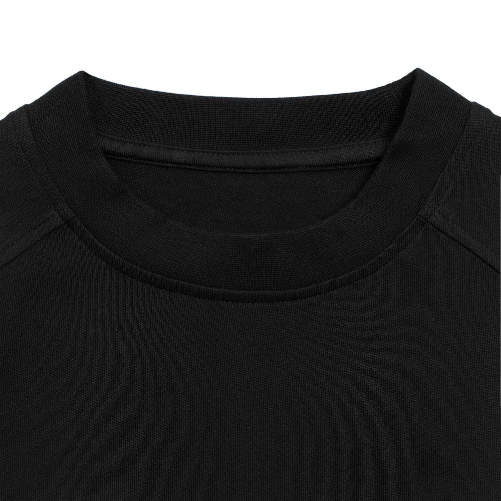 Футболка оверсайз унисекс Sideline, черная — изображение 5