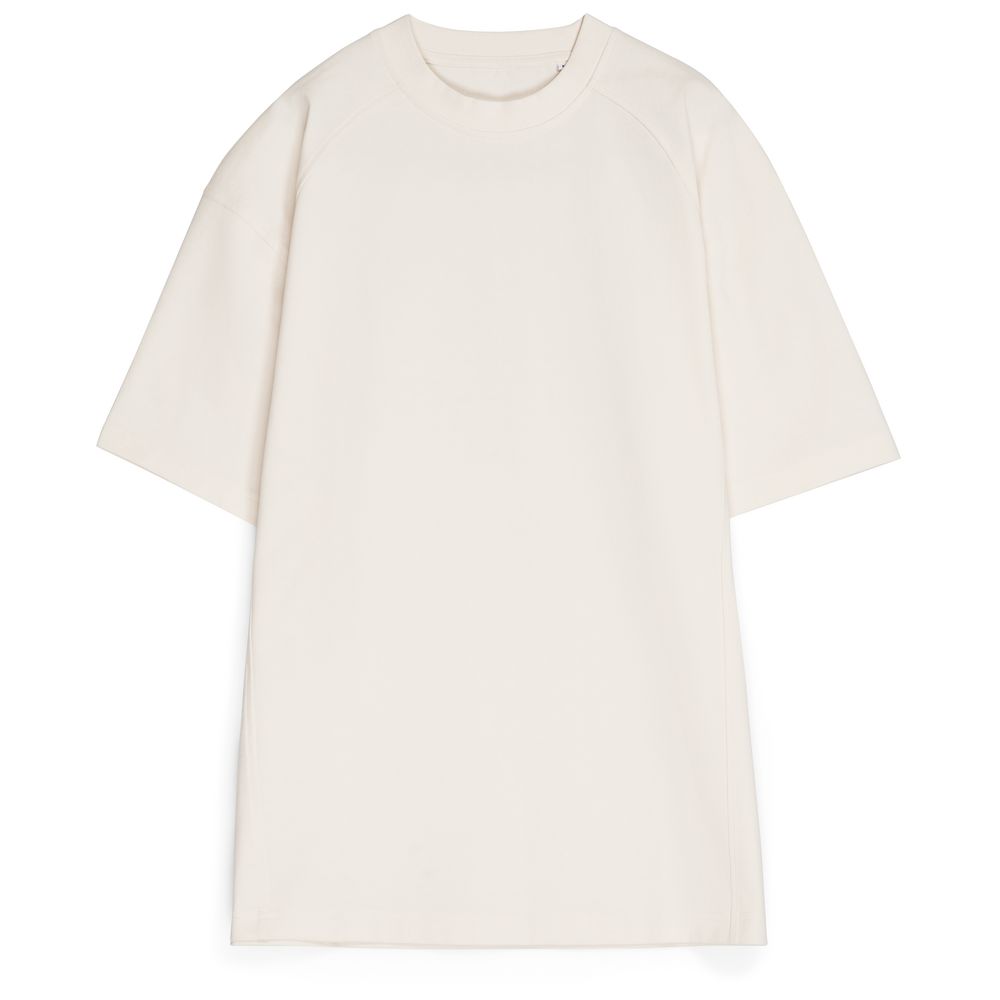 Футболка оверсайз унисекс Sideline, молочно-белая — изображение 3