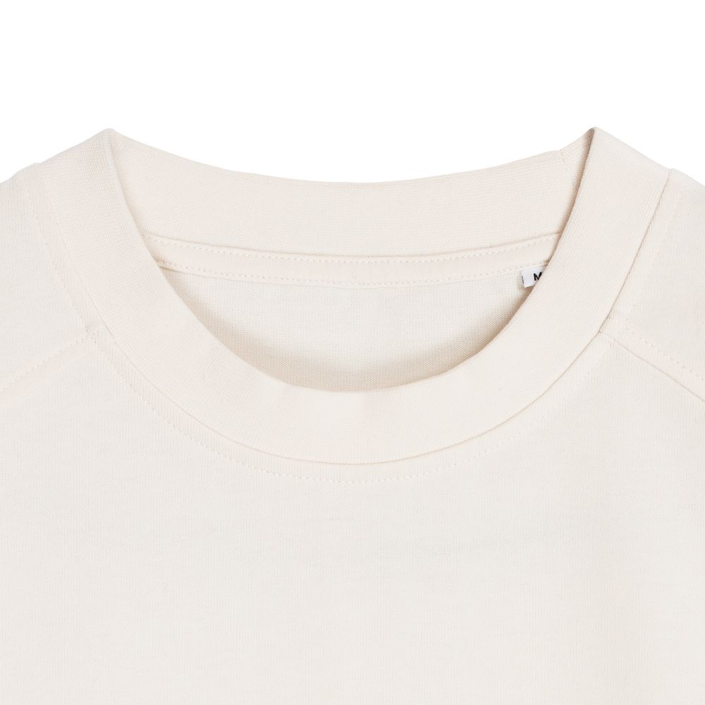 Футболка оверсайз унисекс Sideline, молочно-белая — изображение 5