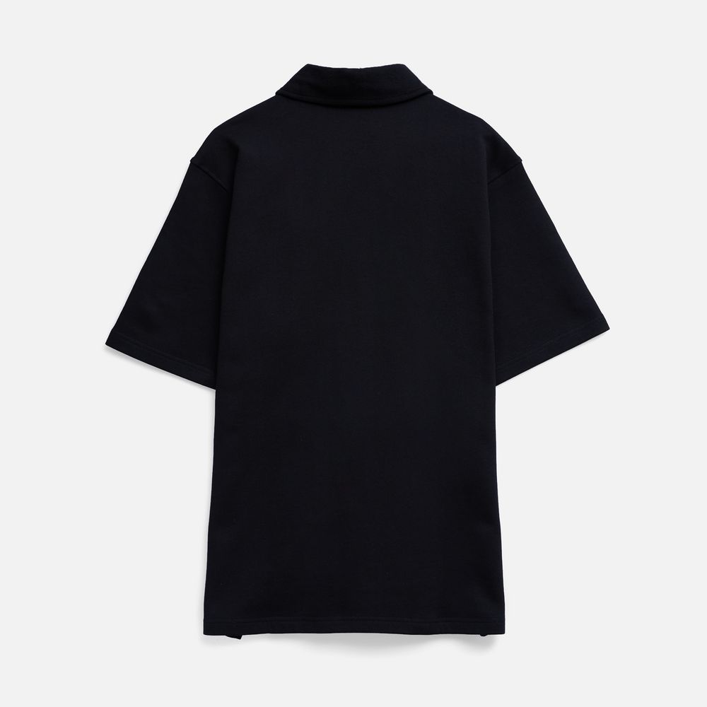 Рубашка поло унисекс Tiimi, черная — изображение 4