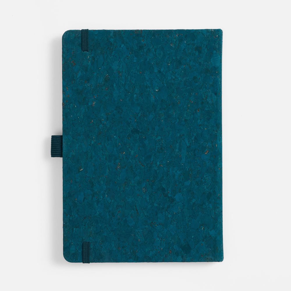 Блокнот Cork County, синий — изображение 4