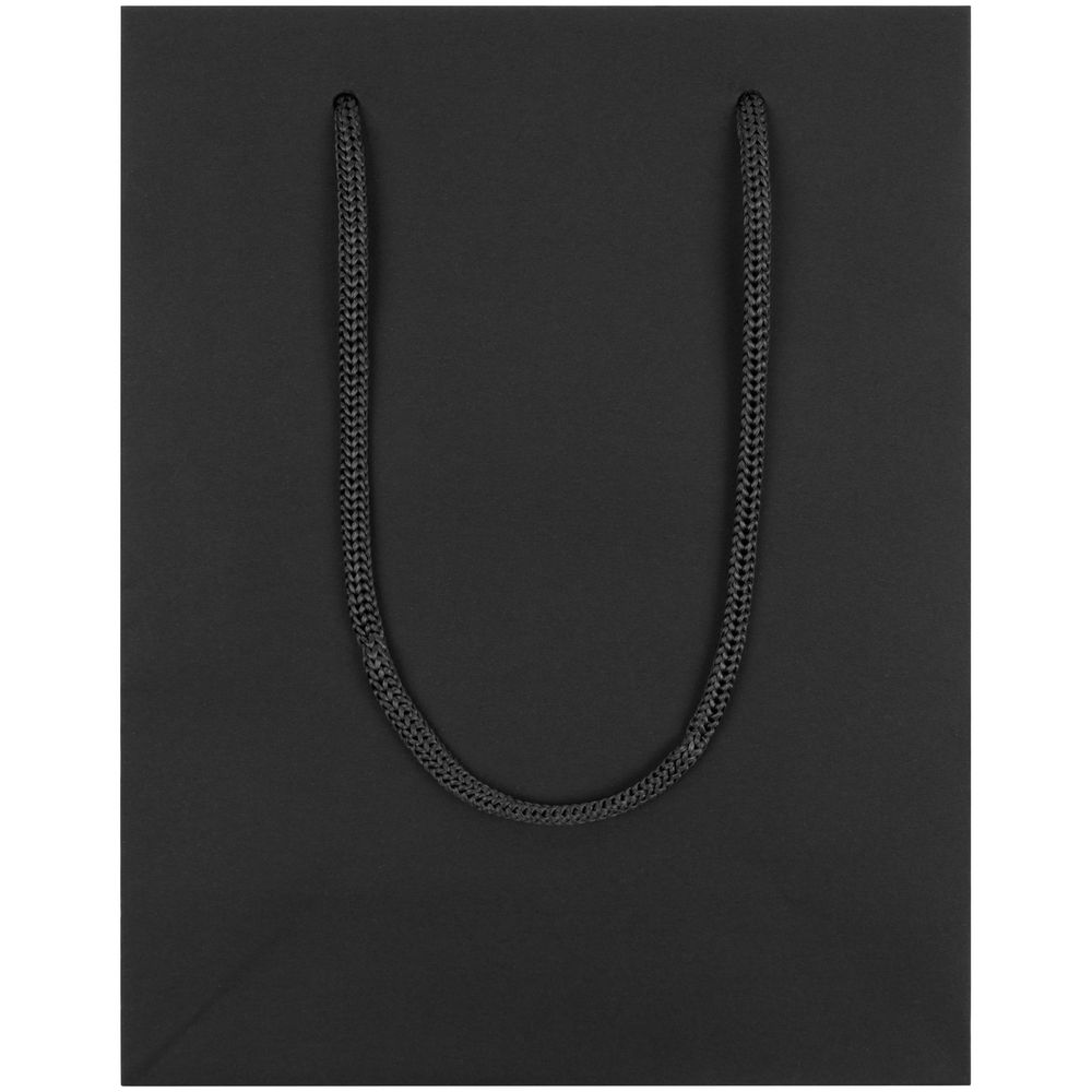 Пакет бумажный Vid S, черный — изображение 3