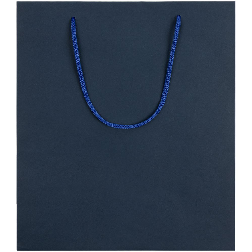 Пакет бумажный Vid L, синий — изображение 3