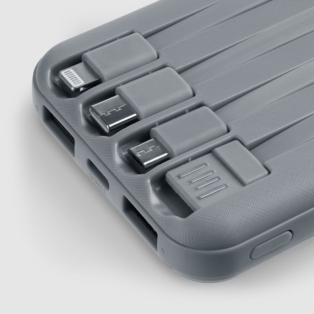 Аккумулятор Omni Qi 10000 мАч, ver.2, серый — изображение 7