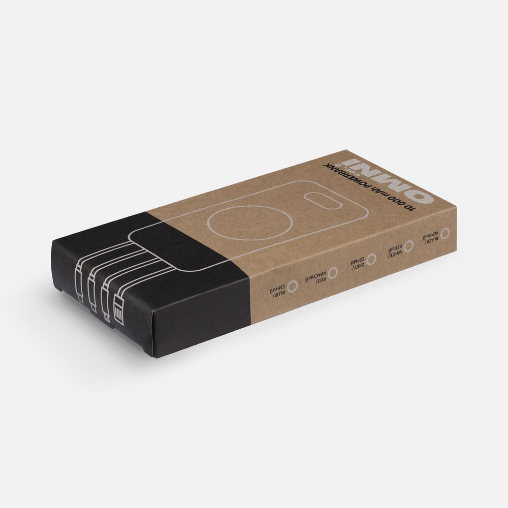 Аккумулятор Omni Qi 10000 мАч, ver.2, красный — изображение 10