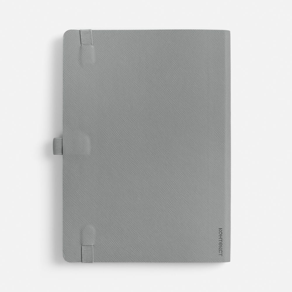 Ежедневник Peel Flex, недатированный, серый — изображение 5