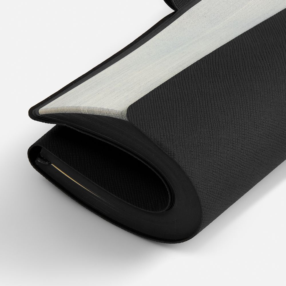 Ежедневник Peel Flex, недатированный, черный — изображение 6