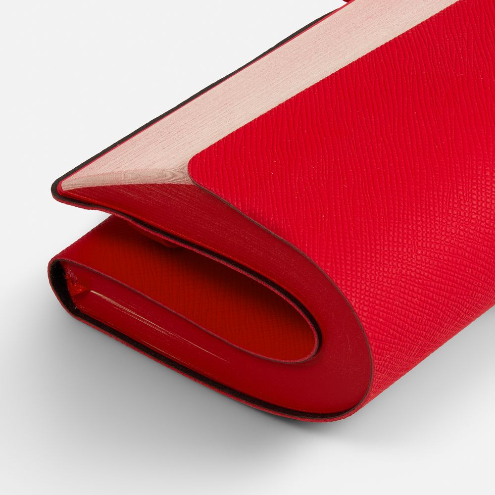 Ежедневник Peel Flex, недатированный, красный — изображение 6