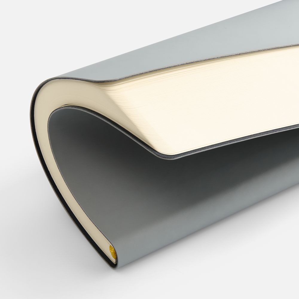 Ежедневник Flex Shall New, недатированный, серый — изображение 8