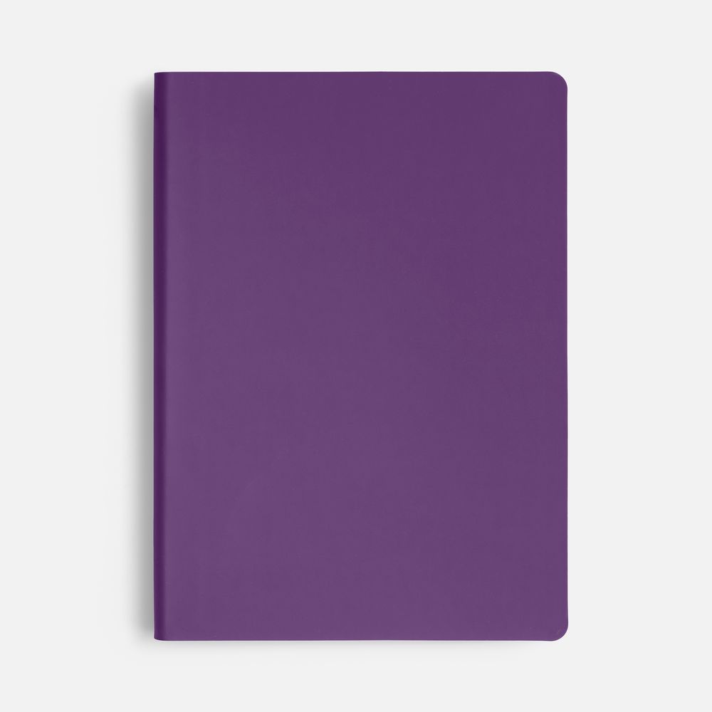 Ежедневник Flex Shall New, недатированный, фиолетовый — изображение 4