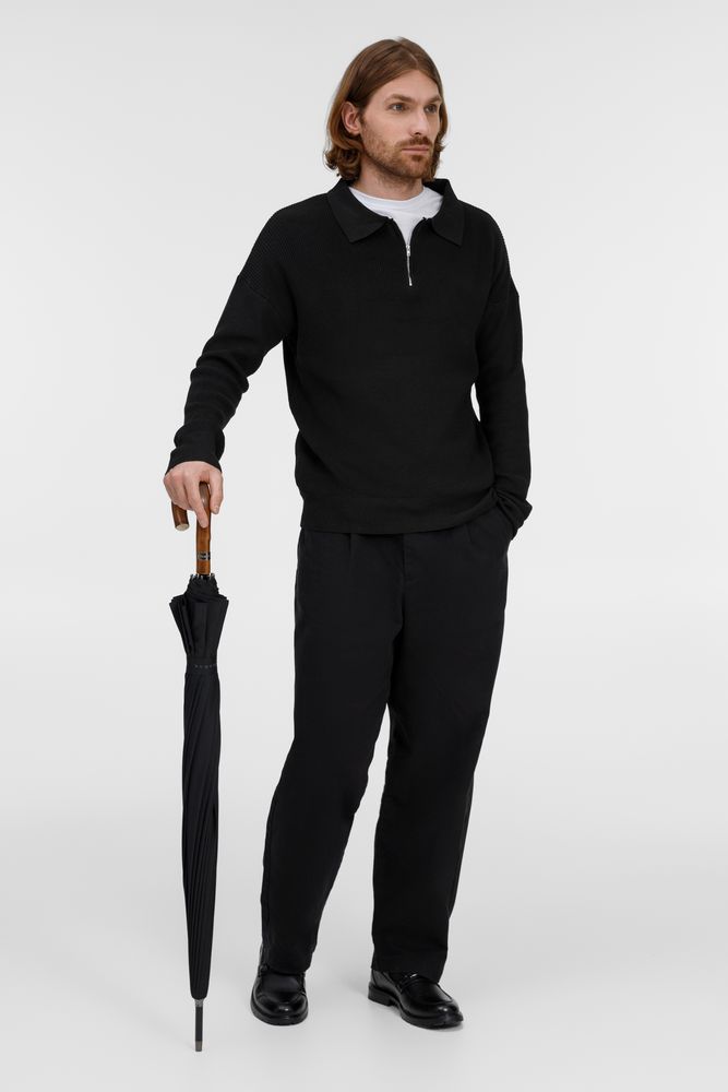 Зонт-трость Big Boss, темно-синий — изображение 11