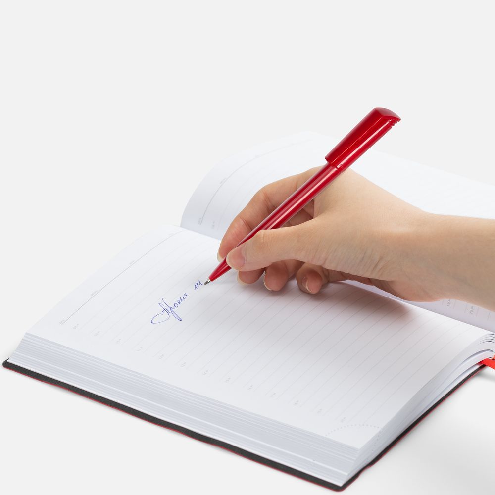 Ручка шариковая Flip, красная — изображение 5