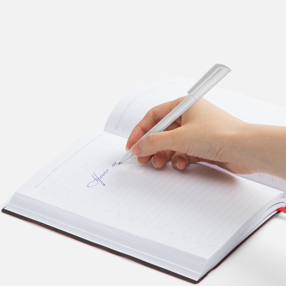 Ручка шариковая Flip, белая — изображение 5