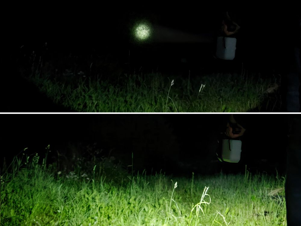 Кемпинговый фонарь-лампа аккумуляторный Yol, черный — изображение 15