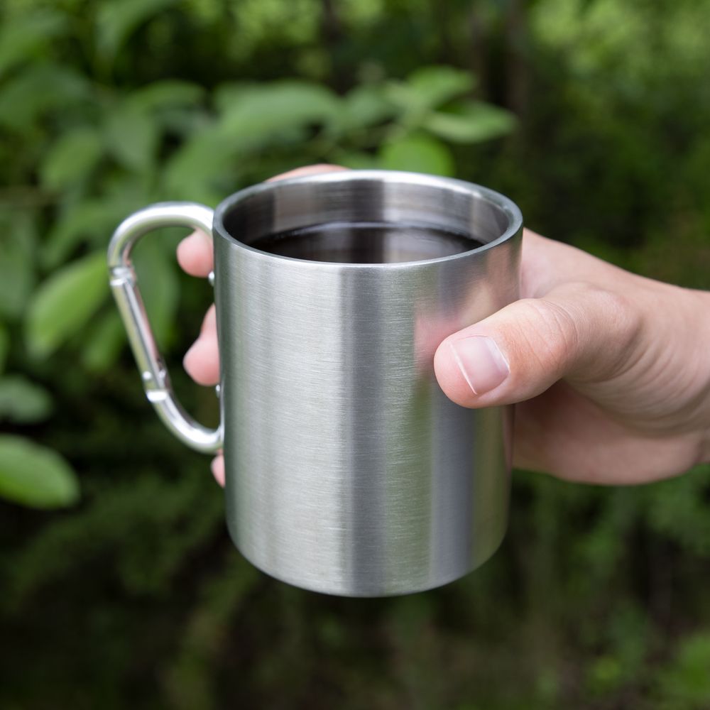 Кружка Trek, с серебристой ручкой-карабином — изображение 9