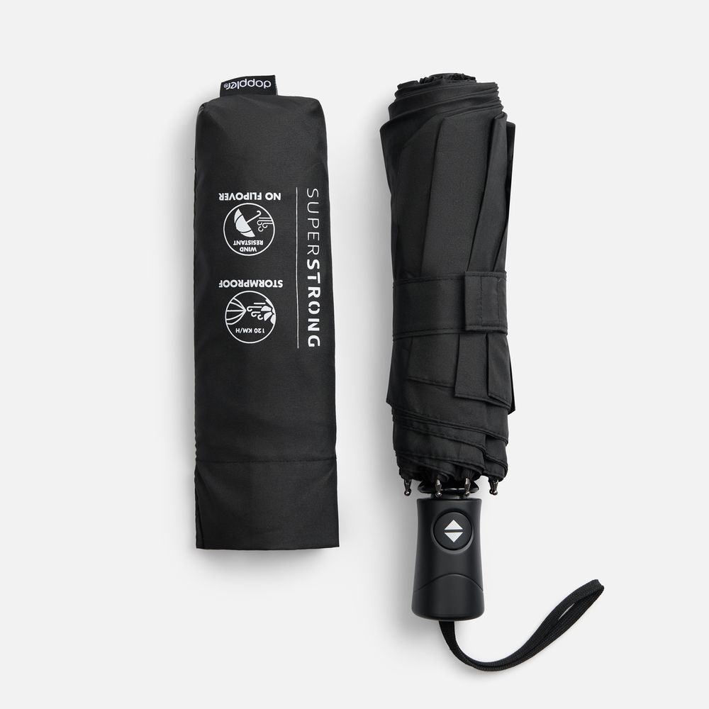 Складной зонт Fiber Magic Superstrong, черный — изображение 7