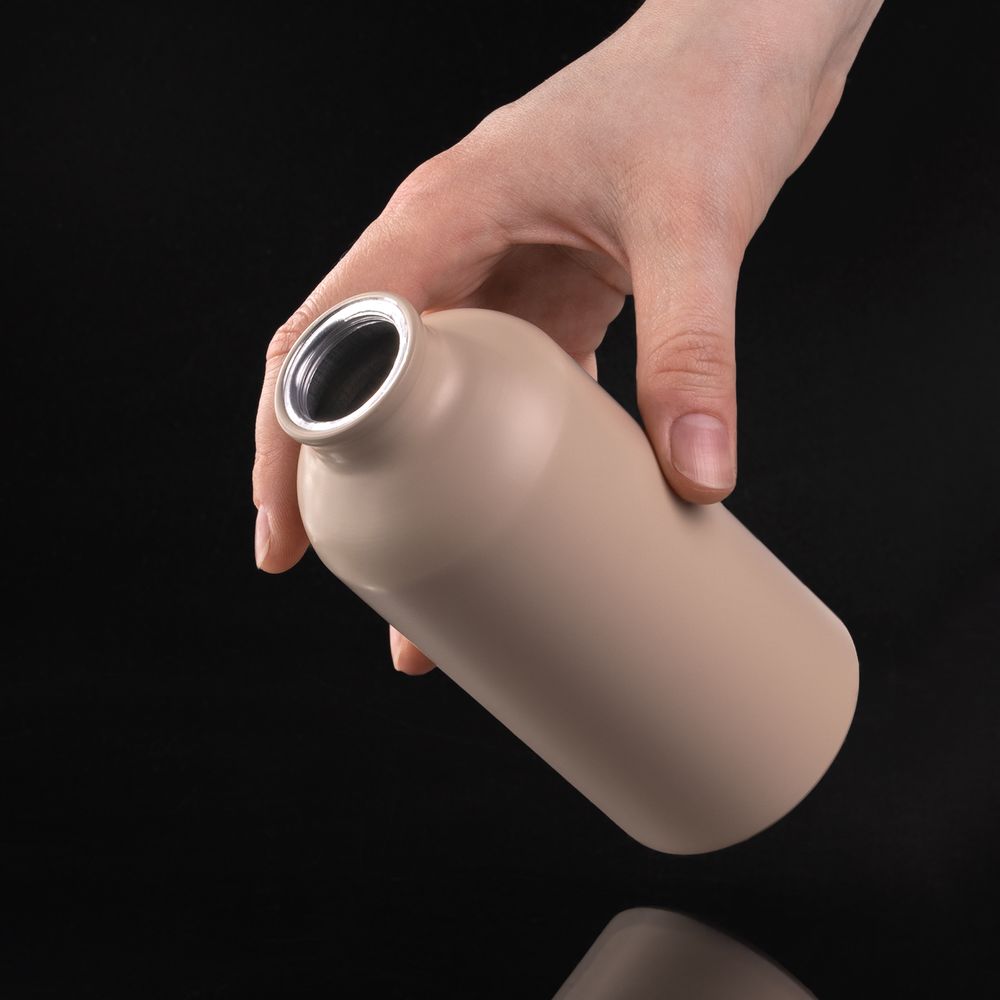 Бутылка для воды Funrun 400, светло-бежевая — изображение 7