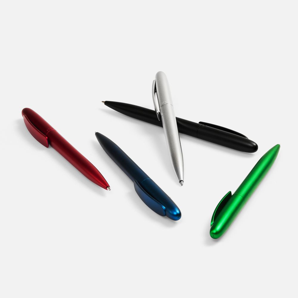 Ручка шариковая Moor Silver, серебристый металлик — изображение 6