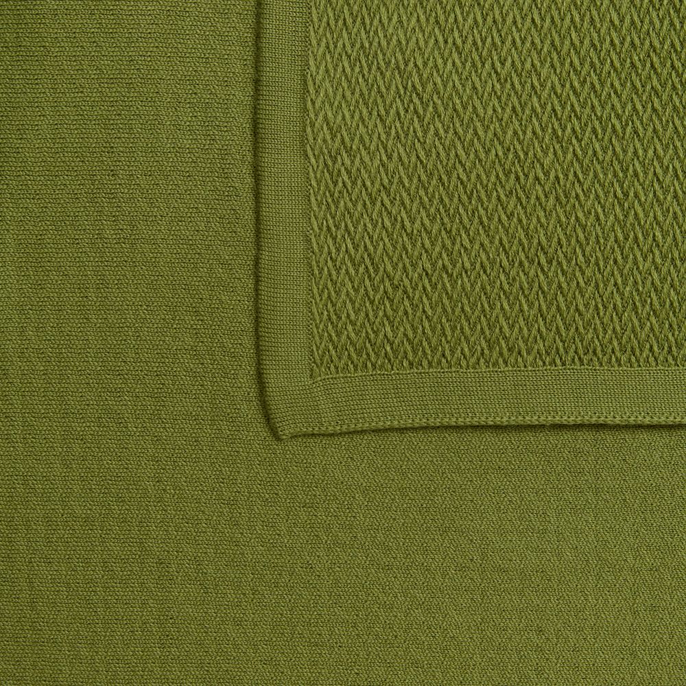 Плед Ornato, зеленый (лавровый) — изображение 4