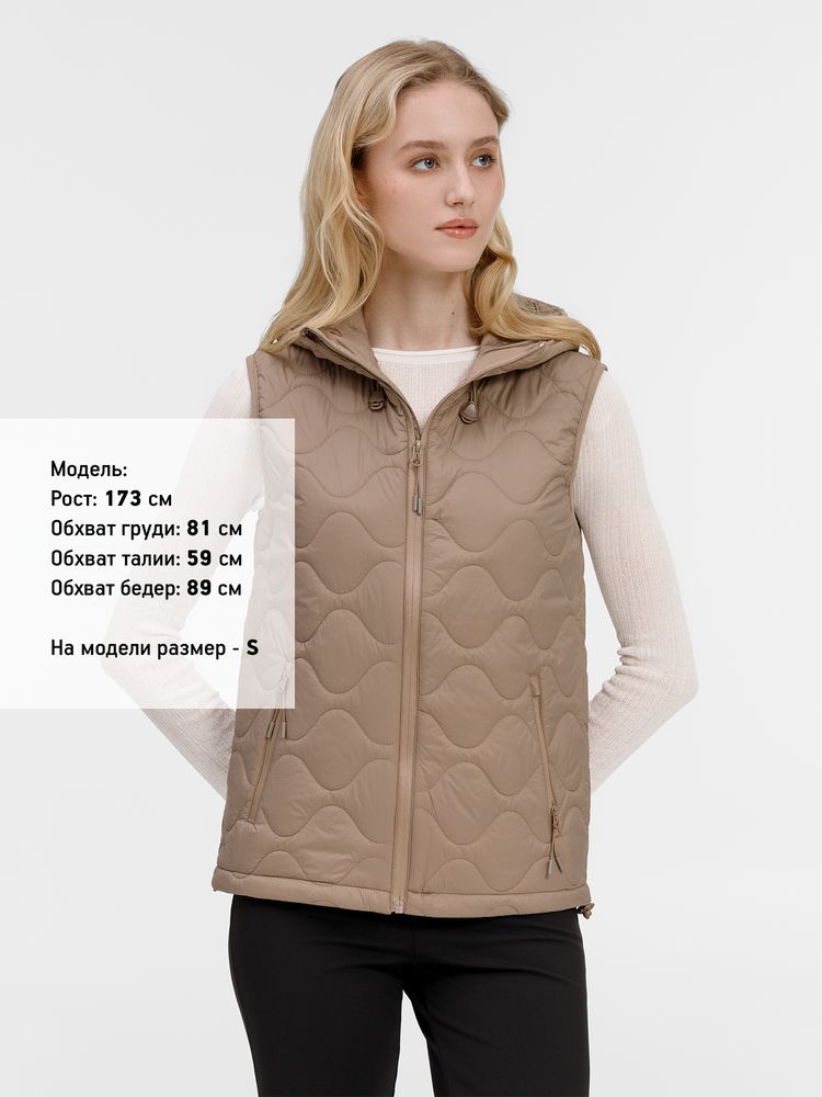Жилет унисекс Tarnaby, бежевый — изображение 14
