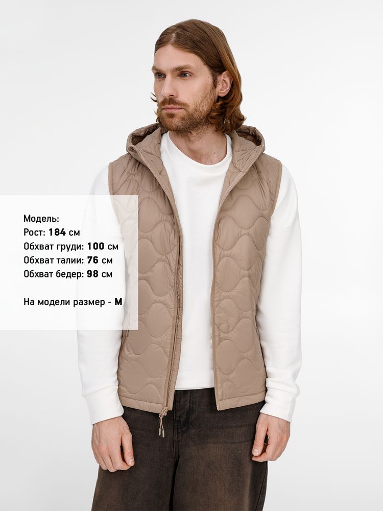 Жилет унисекс Tarnaby, бежевый — изображение 10