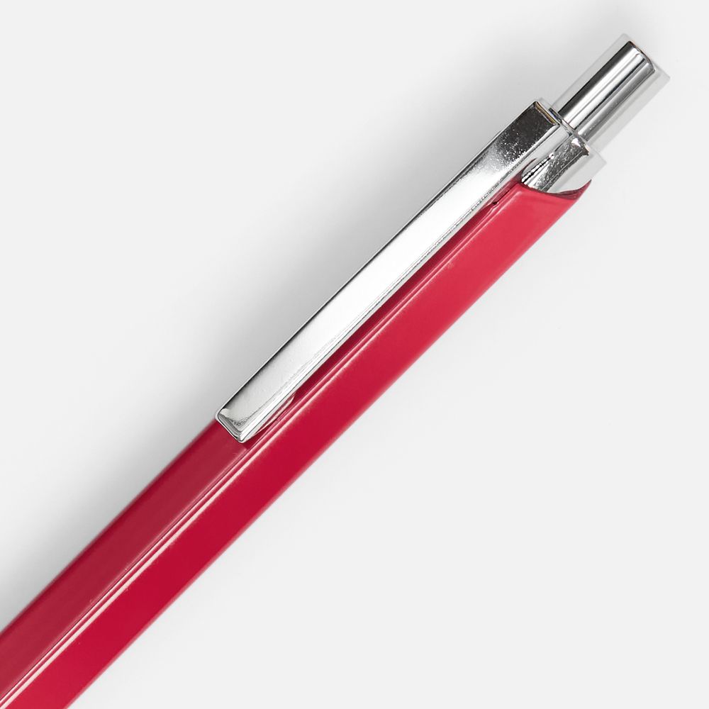 Ручка шариковая Alumno, красная — изображение 4