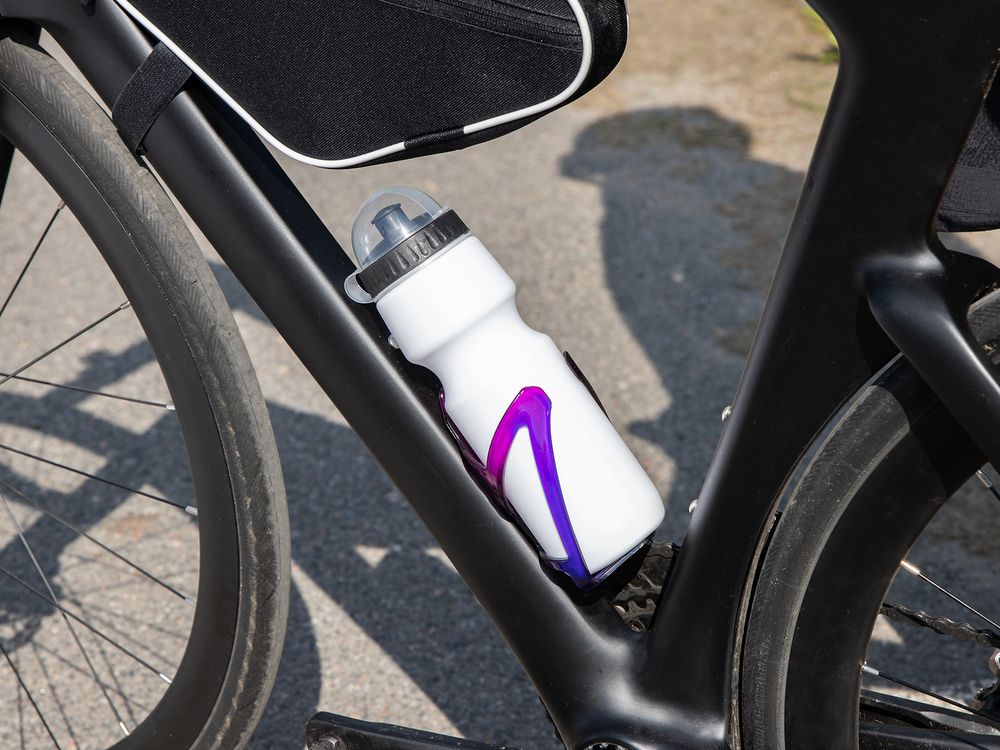 Бутылка для велосипеда Bikescape, белая с черным — изображение 9