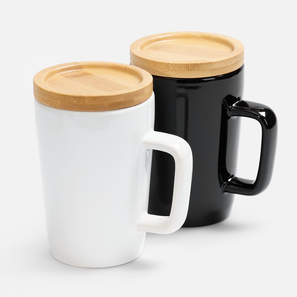 Кружка Vierra с крышкой-костером, белая — изображение 7