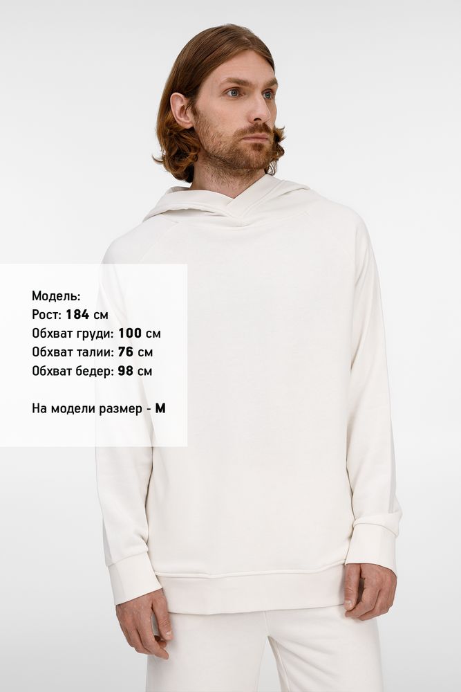 Худи унисекс H5, молочно-белое — изображение 8