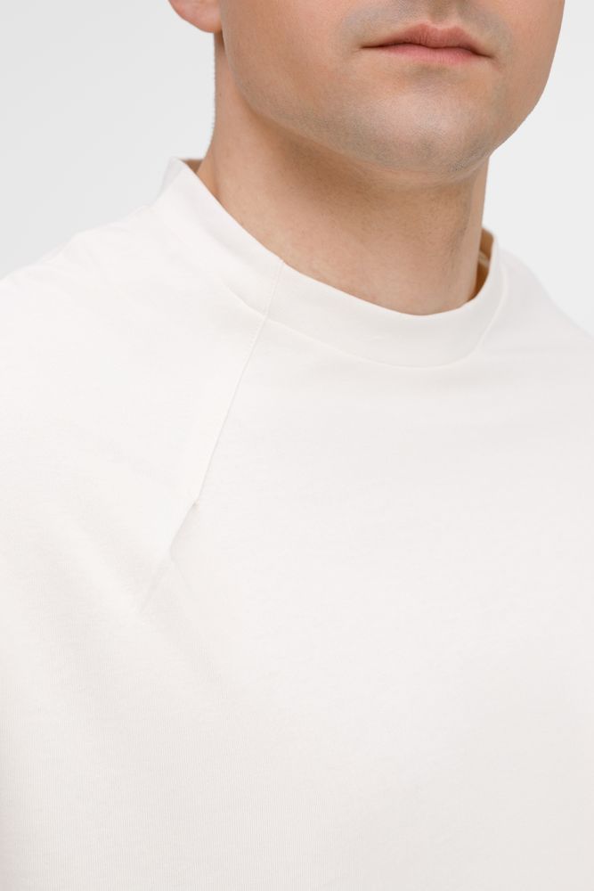 Футболка оверсайз унисекс Sinkopa, молочно-белая — изображение 11