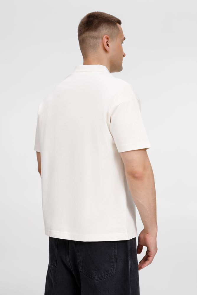 Футболка оверсайз унисекс Sinkopa, молочно-белая — изображение 12