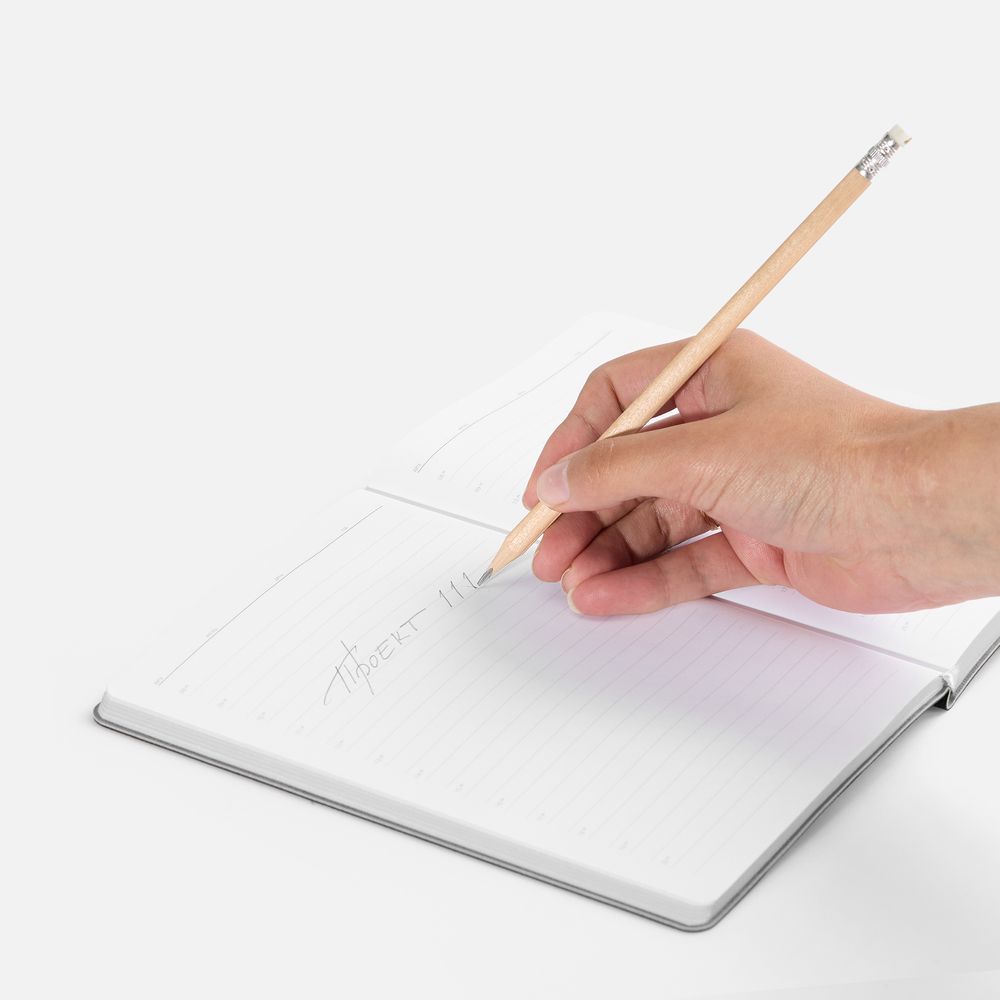 Карандаш простой Triangle с ластиком, неокрашенный — изображение 3