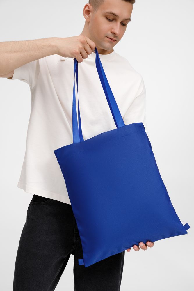 Шопер B3, синий с синими ручками — изображение 4