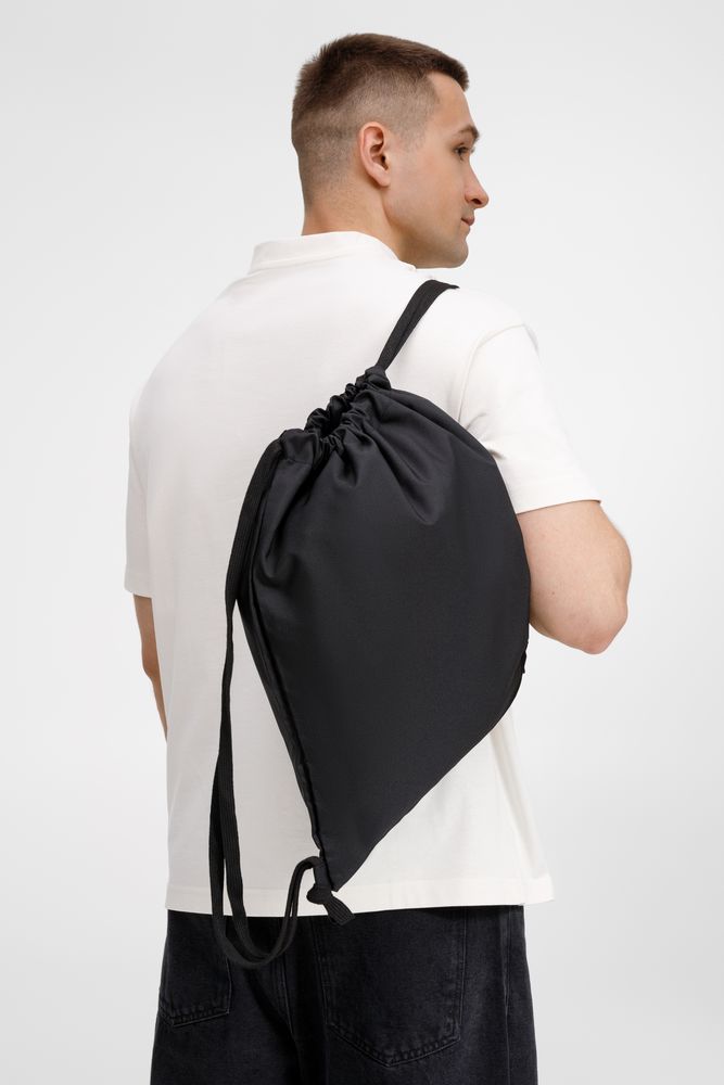 Рюкзак B3, черный с черными лямками — изображение 6