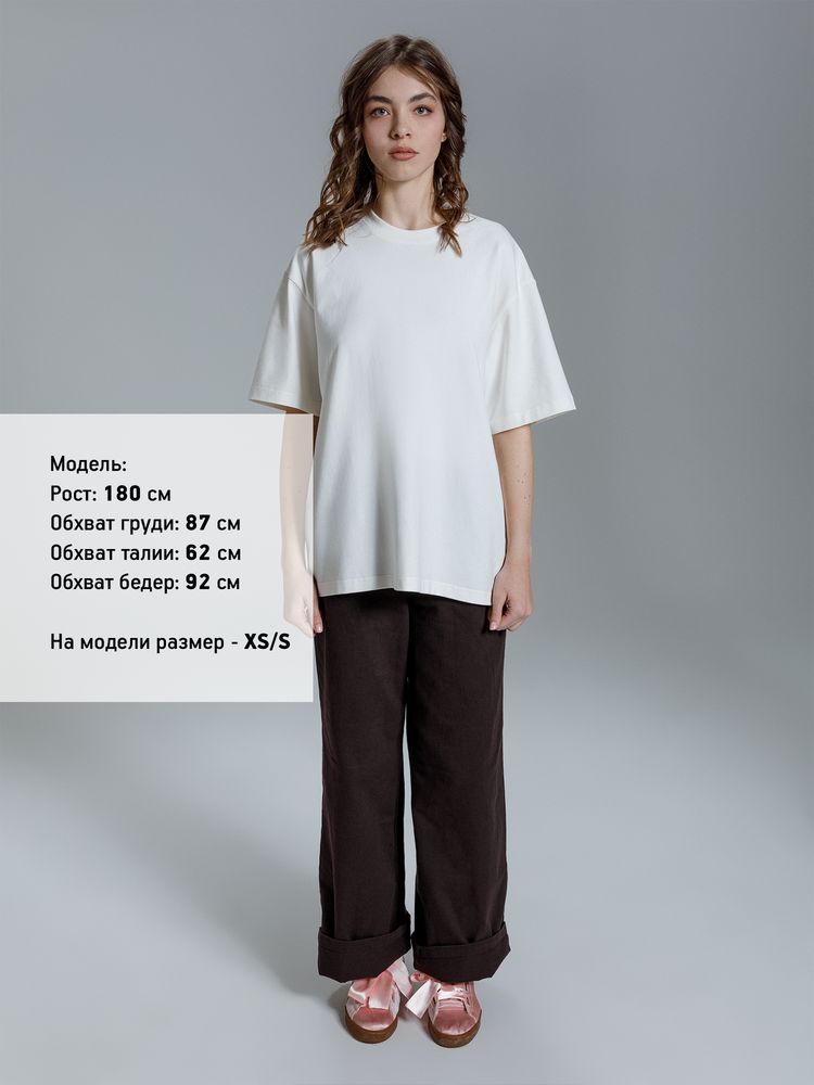 Футболка оверсайз Kangas, белая — изображение 10