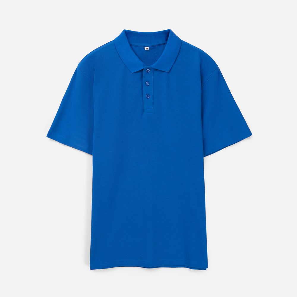 Рубашка поло унисекс Tervise, ярко-синяя — изображение 3
