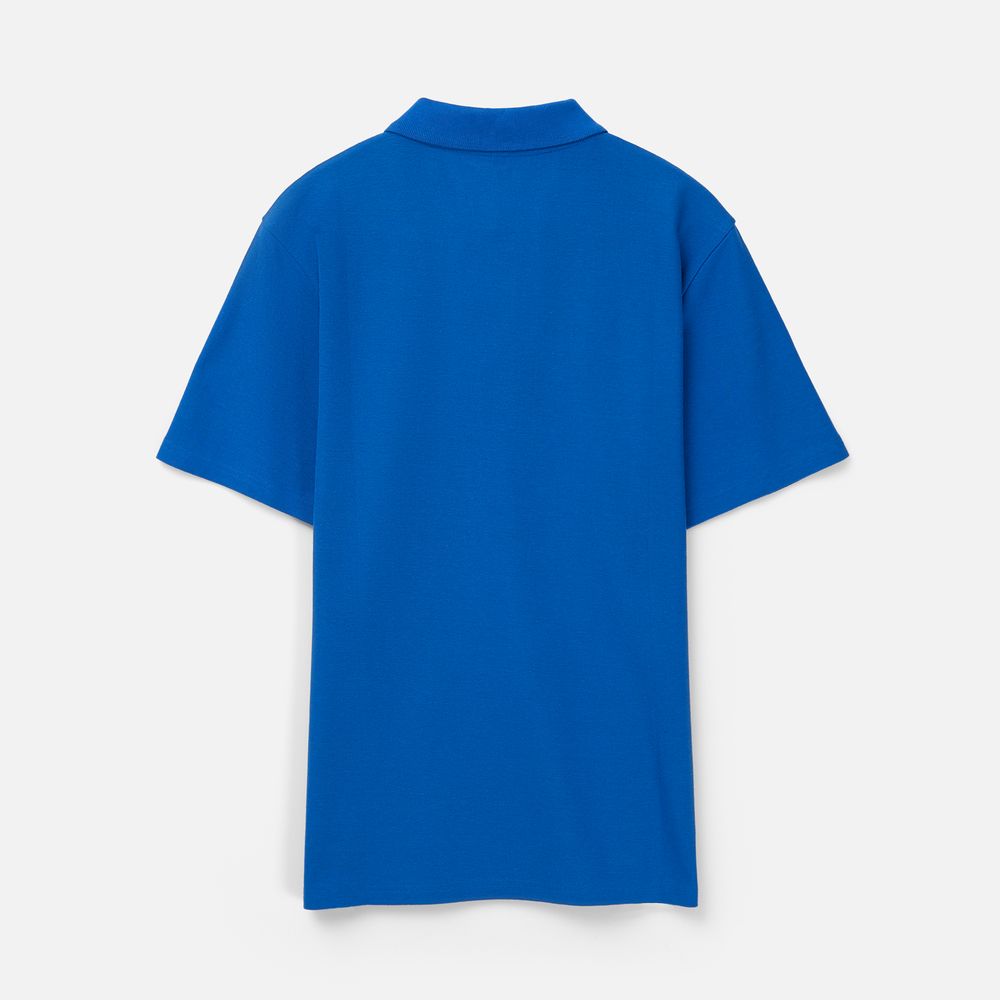 Рубашка поло унисекс Tervise, ярко-синяя — изображение 4